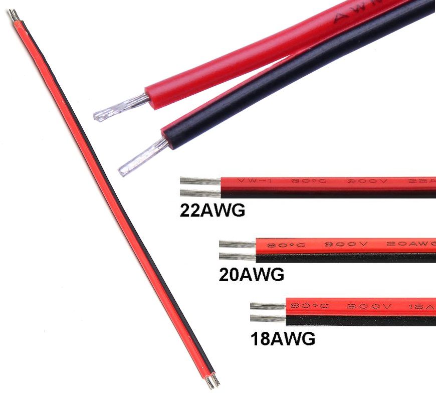 cable 2hilos AWG18
